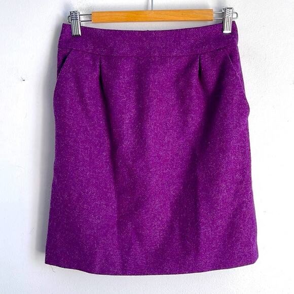 Boden Dresses & Skirts - Boden wool career work wear pencil skirt with pockets sz 2R